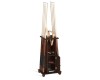 Brunswick HERITAGE Floor Cue Rack Espresso