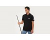 Poloshirt Schwarz mit USA-Flagge und Predator Logo SM - XXL