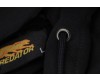 Kapuzenjacke mit Reißverschluss Schwarz mit gestickten Predator Logo Gelb M - XL