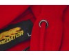 Kapuzenjacke mit Reißverschluss Rot mit gestickten Predator Logo Weiß  M - XL