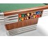 Billardtisch Pool Brunswick Centennial Rosewood Chrome 8ft