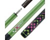 Break Queue Poison VX Grün/Pink mit Venom Carbon Fiber Shaft, Radial