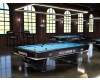 Billardtisch Pool Brunswick Gold Crown VII Turnier Schwarz 9 Fuß (9ft) 