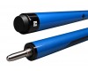 Little Monster Break/Jump Cue Cyber Blue/Black NW with Carbon Fiber Shaft