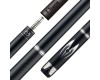 Poison Maelith Billardqueue Schwarz/Schwarz, Venom Carbon-Oberteil 
