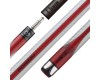 Poison Maelith Billardqueue Grau/Rot, Venom Carbon-Oberteil 