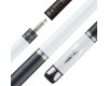 Poison Maelith Pool Cue White/Black, Venom Carbon Fiber Shaft