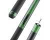 Billardqueue Predator SP2 mattschwarz mit grün gebeiztem Riegelahorn 1, Ledergriffband, Uni-Loc