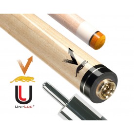 Predator Vantage cue shaft 12,9 mm, Uni-Loc Joint (Silver Collar)