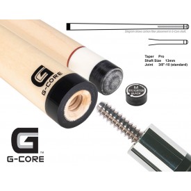 McDermott pool cue shaft G-Core 3/8x10 joint