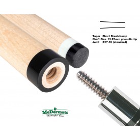 McDermott Sledgehammer Break/Jump cue shaft 13,25mm, 3/8 x10 joint