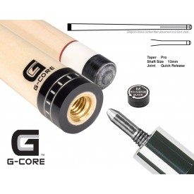 McDermott pool cue shaft G-Core QR joint