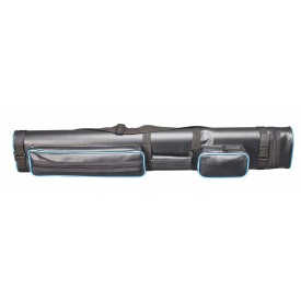 Queueköcher Oval 2/4 Schwarz/Blau mit Schultergurt 
