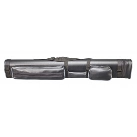 Queueköcher Oval 2/4 Schwarz/Grau mit Schultergurt 