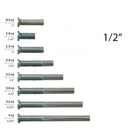 Gewichtsschraube 1/2 Inch für McDermott-Queues  0,5 - 4 oz