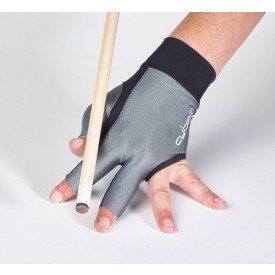 Billard Handschuh Cyber, Schwarz/Silber, Unisex, linke Hand