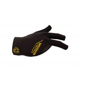 Billard Handschuh Predator Second-Skin, Schwarz/Gelb,  rechte Hand