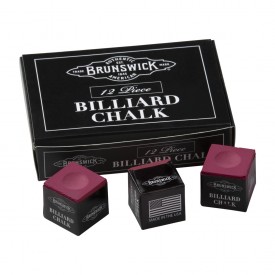 Brunswick Chalk Burgundy 12 pcs.