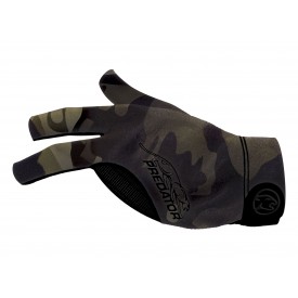 Glove Predator Second-Skin, Green Camo, XXS-XXL, left hand
