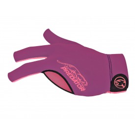 Glove Predator Second-Skin, Purple/ Pink Logo XXS-XXL, left hand