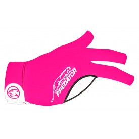 Billard Handschuh Predator Second-Skin, Pink/Weiß, SM-LXL, rechte Hand