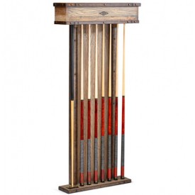 Brunswick Edinburgh Wall Rack,  Weathered Oak 