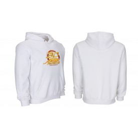 Kapuzenpullover Weiß Predator mit 30th Full Logo M - XL