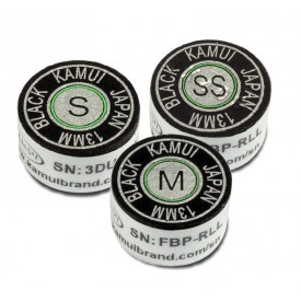 Billardqueue Klebeleder Kamui Black 13mm  Super-Soft