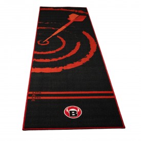 BULL'S Carpet Mat “140” Red – Textile Dart Mat