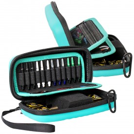 Dart Case BULL'S ORBIS XL for 3 Darts and Accessories – Mint