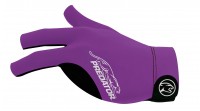 Billard Handschuh Predator Second-Skin, Lila/Grau, XXS-XXL, linke Hand