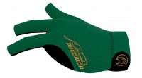 Billard Handschuh Predator Second-Skin, Grün/Gold, XXS-XXL, linke Hand