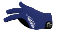 Billard Handschuh Predator Second-Skin, Blau/Weiß, XXS-XXL, linke Hand