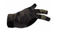 Billardhandschuh Predator Second-Skin, Grün/Schwarz Camouflage, SM-XL, rechte Hand
