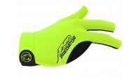 Billard Handschuh Predator Second-Skin, Neon Grün/Schwarz, SM-LXL, rechte Hand