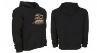 Kapuzenpullover Schwarz Predator mit 30th Gold Logo M - XL
