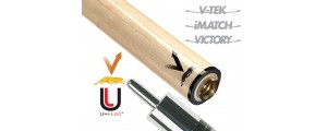 Predator Vantage cue shaft 12,9 mm, Uni-Loc QR Joint (Thin Black Collar)