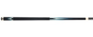 Predator LE True Splice 16 Pool Cue - Ebony with Blue/Teal Points - Leather Wrap