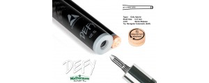 McDermott DEFY Cue Shaft Quick Release, 12,5mm, 29 inch, gray ring