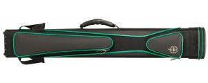 Turnier Queueköcher McDermott Sport 3x5, Schwarz/Grün, 2 Seitentaschen (AKTION)