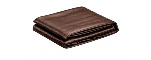 Table Cover Vinyl brown 9ft