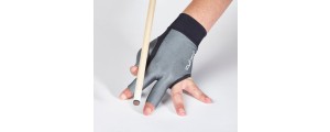 Glove Cyber, black/silver, Unisex, left hand