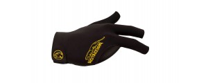 Billard Handschuh Predator Second-Skin, Schwarz/Gelb,  rechte Hand
