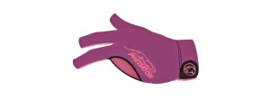 Billard Handschuh Predator Second-Skin, Lila/ Pink Logo, XXS-XXL, linke Hand