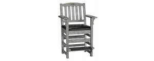 Brunswick Centennial Players Chair Rustic Grey