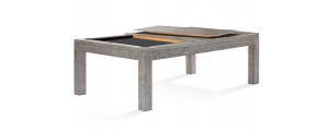 Sanibel Pool Table Dining Top Brunswick, Rustic Grey