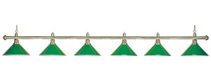 Billiardlight, lamp Evergreen 6-Bells