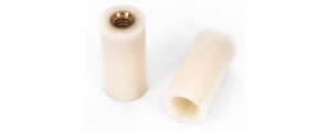 Ferrule Screw  3/16, 12mm, white nylon