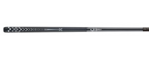 Poison VX Break Cue Black/Gray with Radial Venom Carbon Fiber Shaft