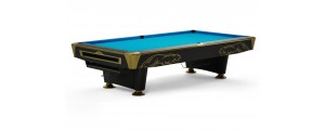 Billardtisch Pool Predator ARC Gold 8 oder 9 Fuß mit Ballrücklaufsystem